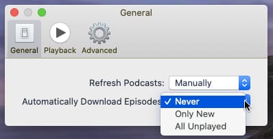 Podcast player for mac