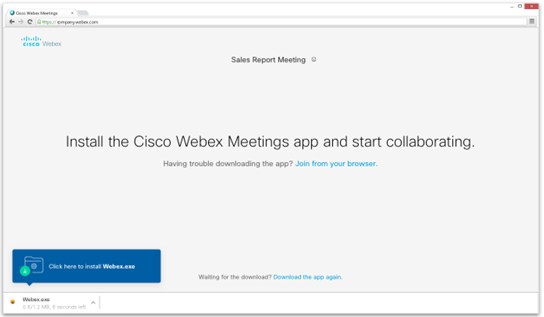 Cisco webex download pc